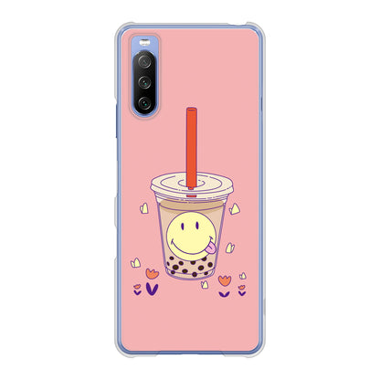 Xperia 10 III SO-52B docomo 高画質仕上げ 背面印刷 ハードケース スイーツイラスト