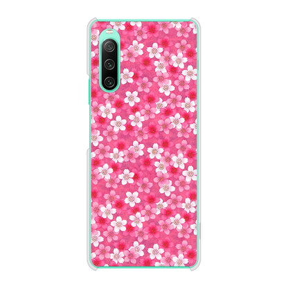 Xperia 10 IV SO-52C docomo 高画質仕上げ 背面印刷 ハードケース リバティプリント