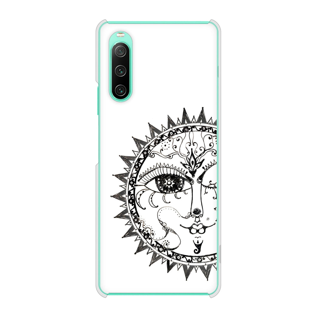 Xperia 10 IV SO-52C docomo 高画質仕上げ 背面印刷 ハードケース 【207 太陽神】