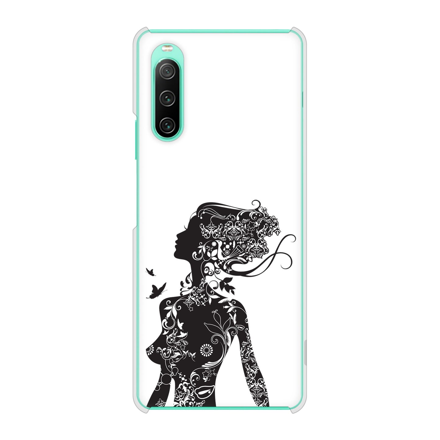 Xperia 10 IV SO-52C docomo 高画質仕上げ 背面印刷 ハードケース 【384 ボディアート】