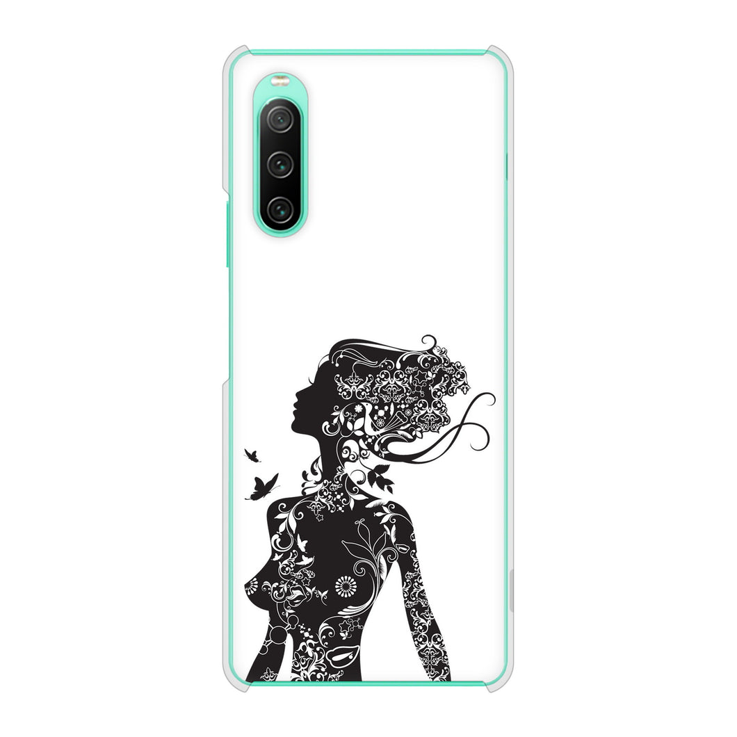 Xperia 10 IV SO-52C docomo 高画質仕上げ 背面印刷 ハードケース 【384 ボディアート】