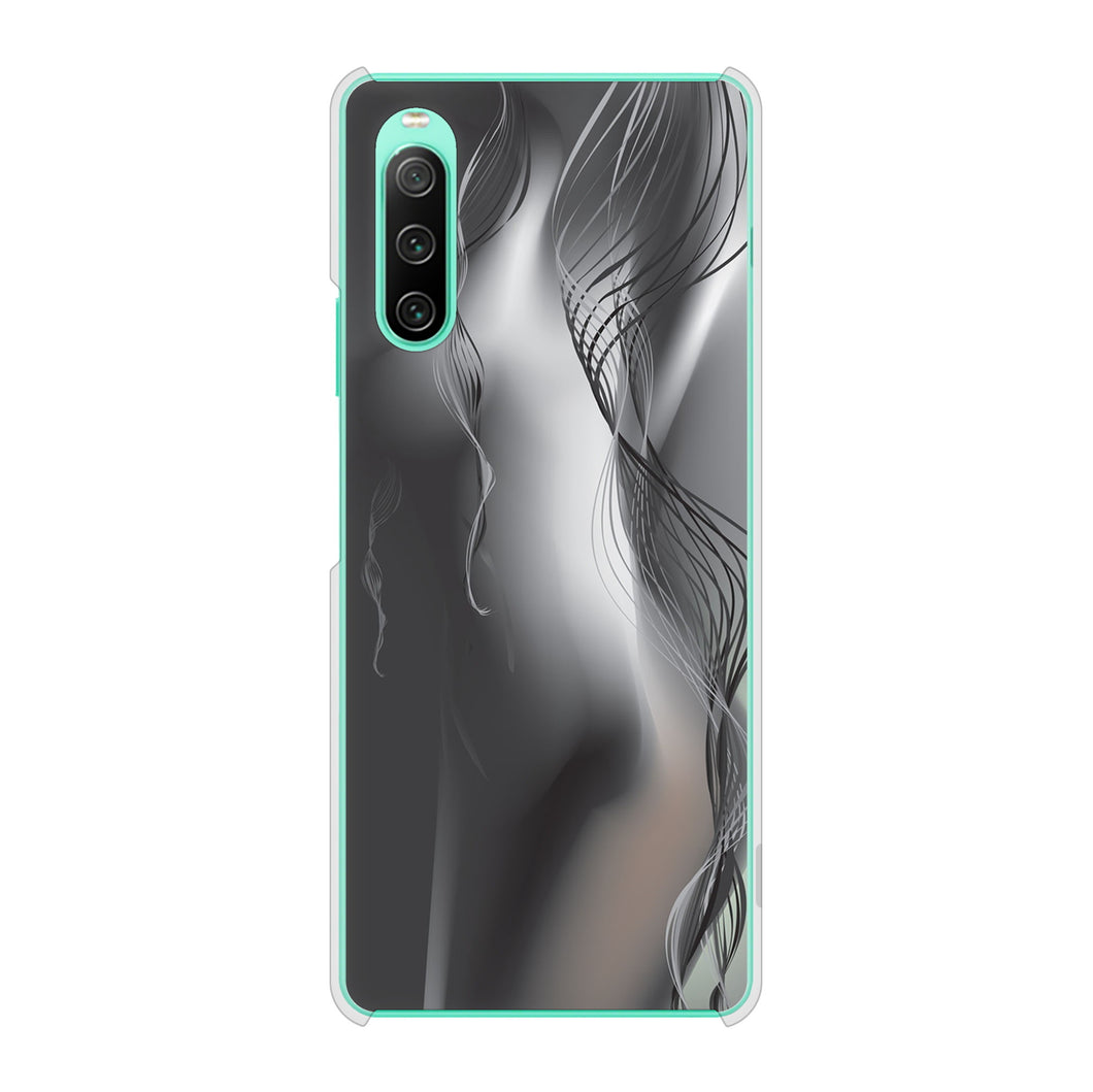 Xperia 10 IV SO-52C docomo 高画質仕上げ 背面印刷 ハードケース 【566 ボディウォール】