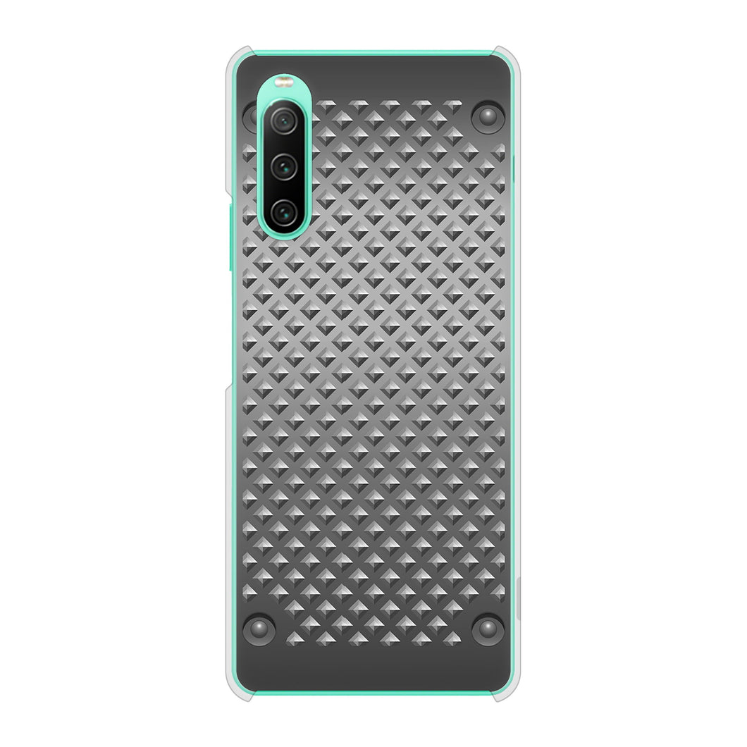 Xperia 10 IV SO-52C docomo 高画質仕上げ 背面印刷 ハードケース 【570 スタックボード】