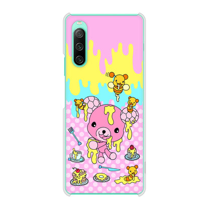 Xperia 10 IV SO-52C docomo 高画質仕上げ 背面印刷 ハードケース むかいあぐる ハニベア