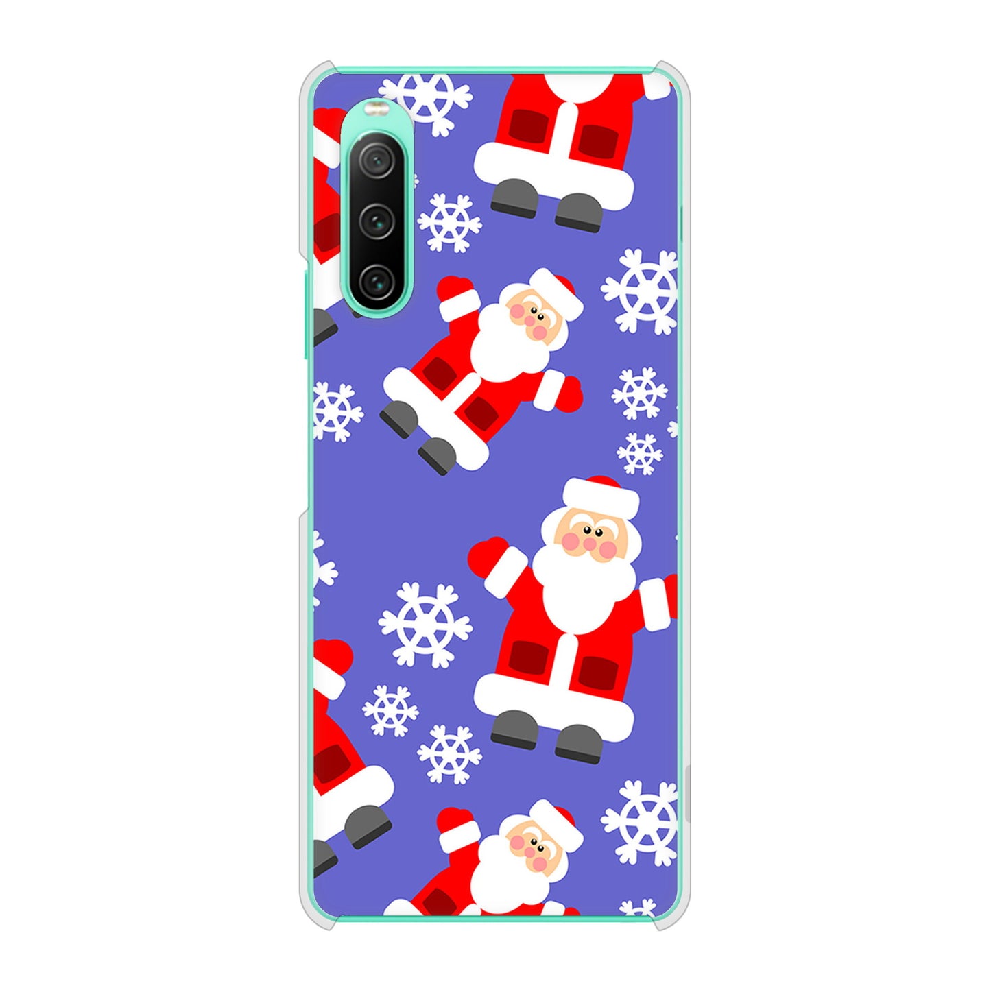 Xperia 10 IV SO-52C docomo 高画質仕上げ 背面印刷 ハードケース クリスマス