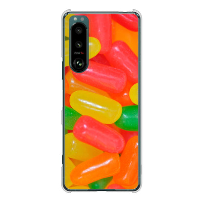 Xperia 5 III SO-53B docomo 高画質仕上げ 背面印刷 ハードケース スイーツ