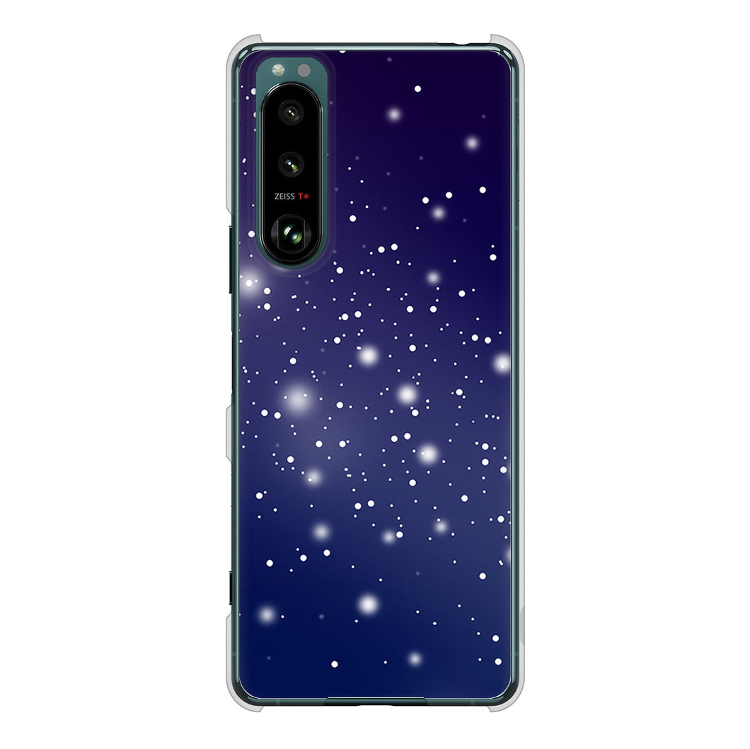 Xperia 5 III SO-53B docomo 高画質仕上げ 背面印刷 ハードケース 【1271 天空の川】