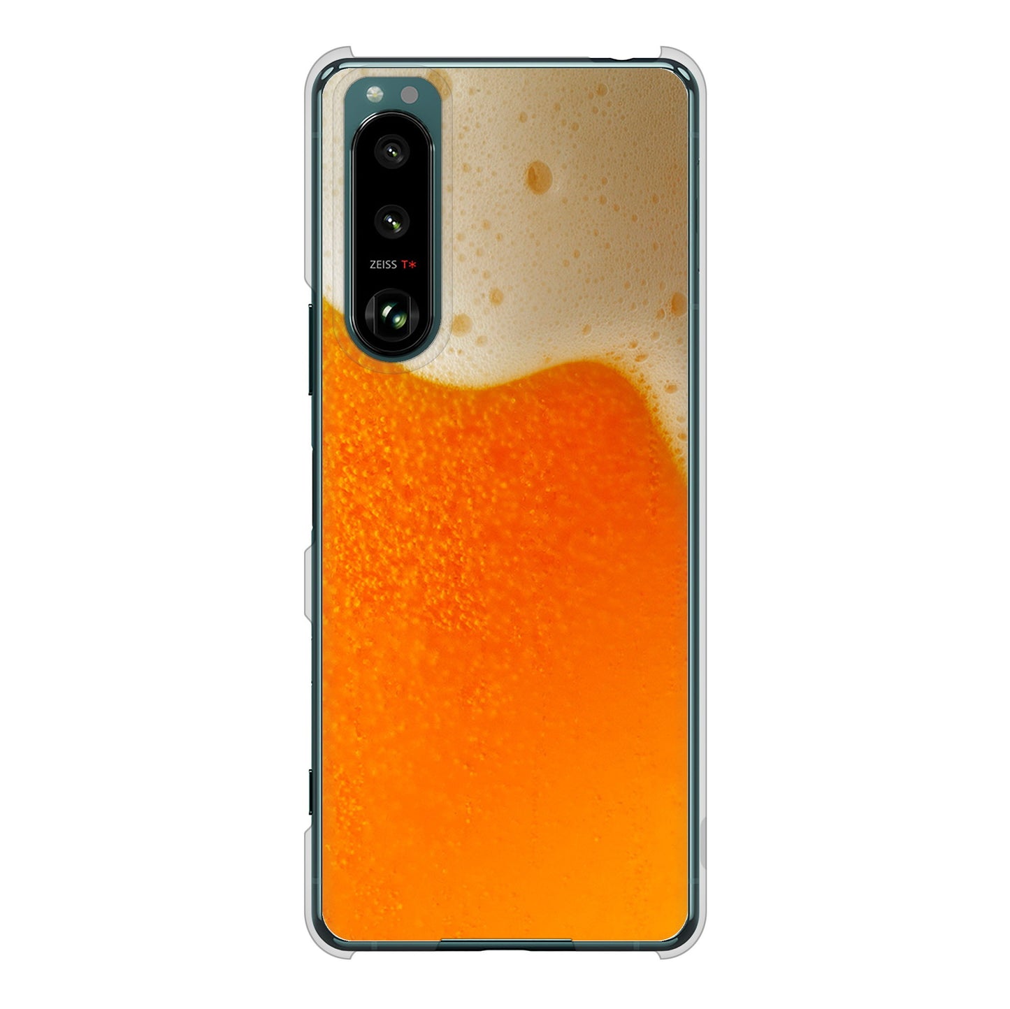 Xperia 5 III SO-53B docomo 高画質仕上げ 背面印刷 ハードケース 生ビール