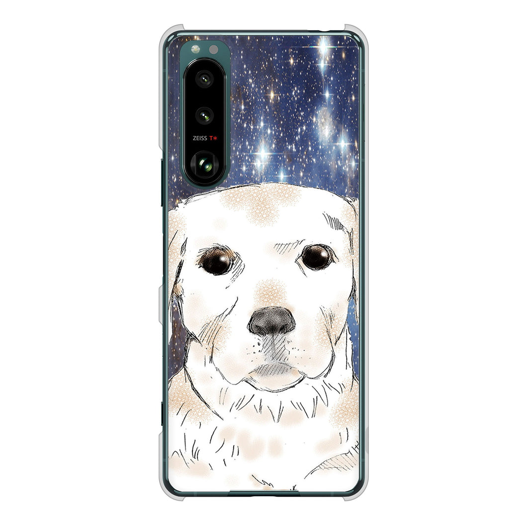 Xperia 5 III SO-53B docomo 高画質仕上げ 背面印刷 ハードケース ラブラドールレトリバー