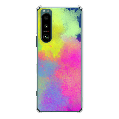 Xperia 5 III SO-53B docomo 高画質仕上げ 背面印刷 ハードケース パステルアート