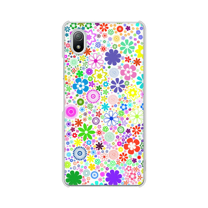 Xperia Ace III SO-53C docomo 高画質仕上げ 背面印刷 ハードケース リバティプリント