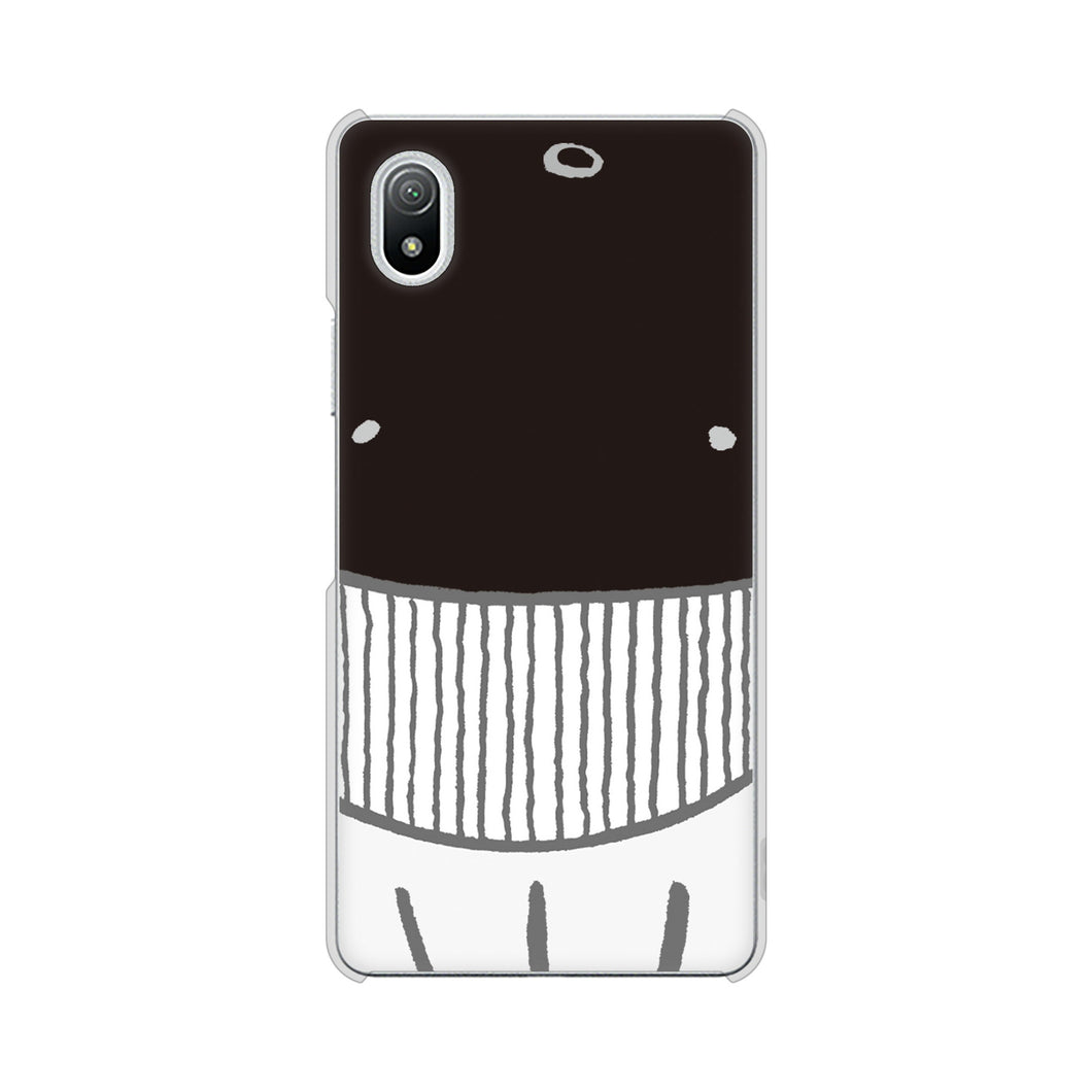Xperia Ace III SO-53C docomo 高画質仕上げ 背面印刷 ハードケース ドアップアニマル
