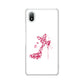 Xperia Ace III SO-53C docomo 高画質仕上げ 背面印刷 ハードケース 【387 薔薇のハイヒール】
