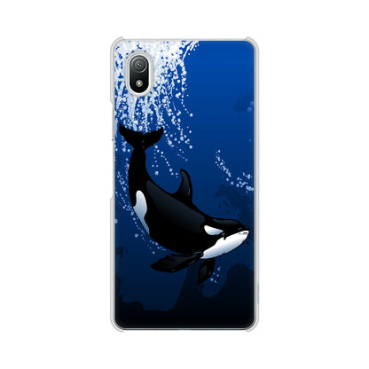 Xperia Ace III SO-53C docomo 高画質仕上げ 背面印刷 ハードケース 海の守り神