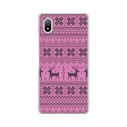 Xperia Ace III SO-53C docomo 高画質仕上げ 背面印刷 ハードケース クリスマス