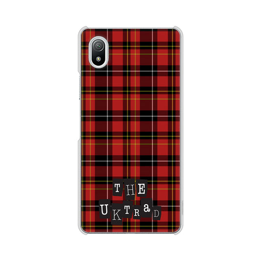 Xperia Ace III SO-53C docomo 高画質仕上げ 背面印刷 ハードケース 【547 THEチェック】