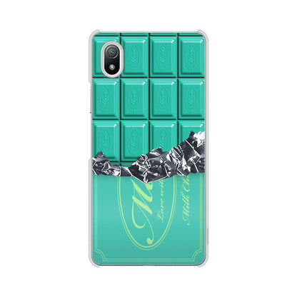 Xperia Ace III SO-53C docomo 高画質仕上げ 背面印刷 ハードケース 板チョコ