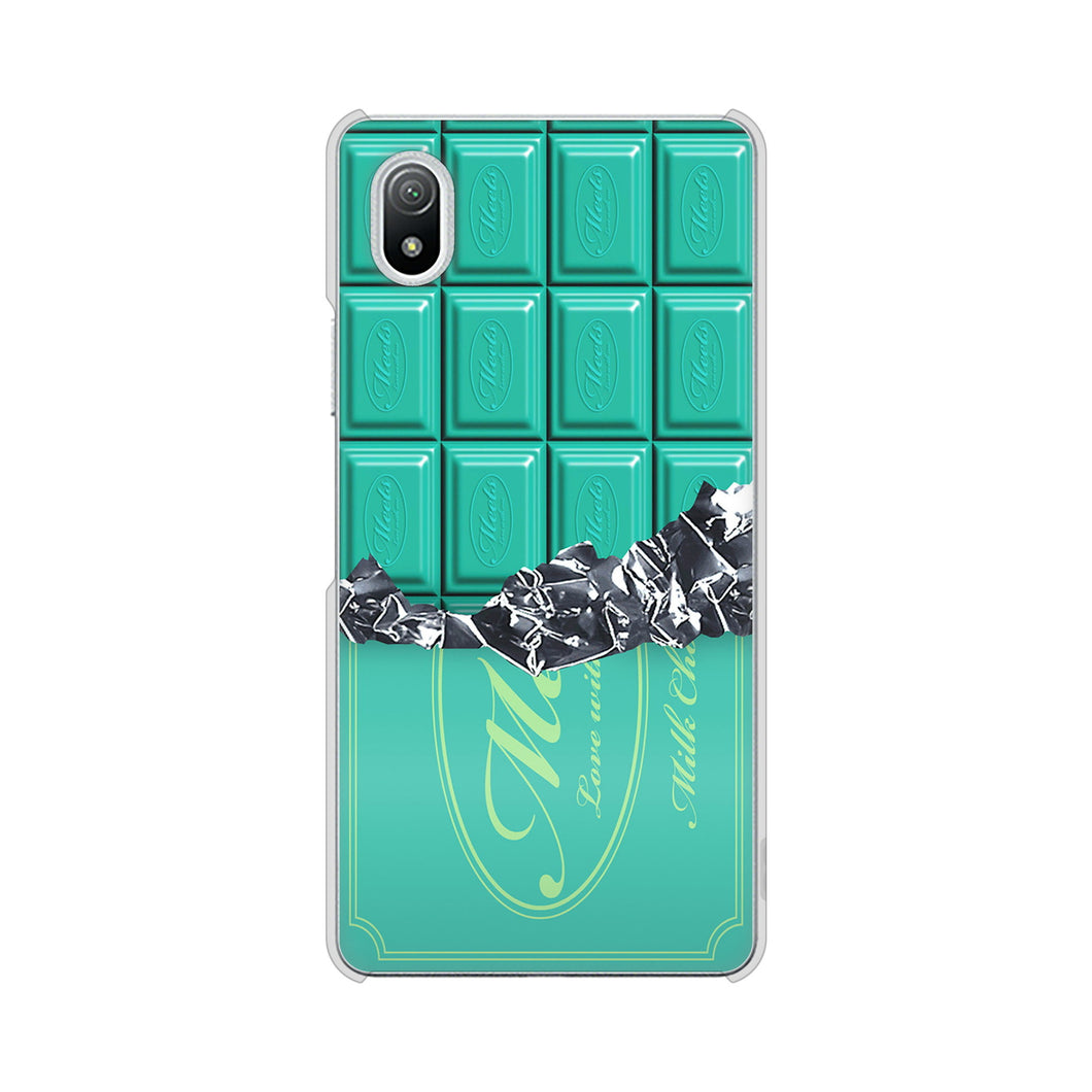 Xperia Ace III SO-53C docomo 高画質仕上げ 背面印刷 ハードケース 板チョコ