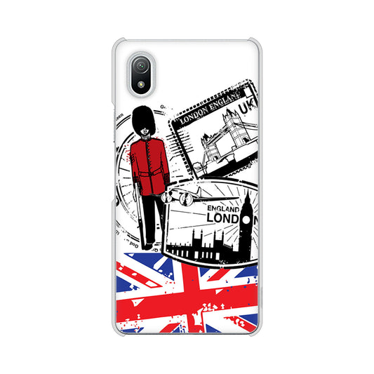 Xperia Ace III SO-53C docomo 高画質仕上げ 背面印刷 ハードケース イギリスの風景
