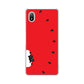 Xperia Ace III SO-53C docomo 高画質仕上げ 背面印刷 ハードケース すいかをかじるネコ