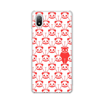 Xperia Ace III SO-53C docomo 高画質仕上げ 背面印刷 ハードケース パターンアニマル