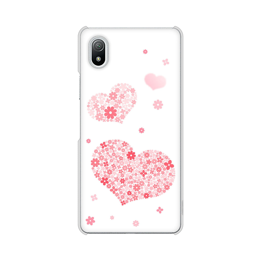 Xperia Ace III SO-53C docomo 高画質仕上げ 背面印刷 ハードケース ビッグハート