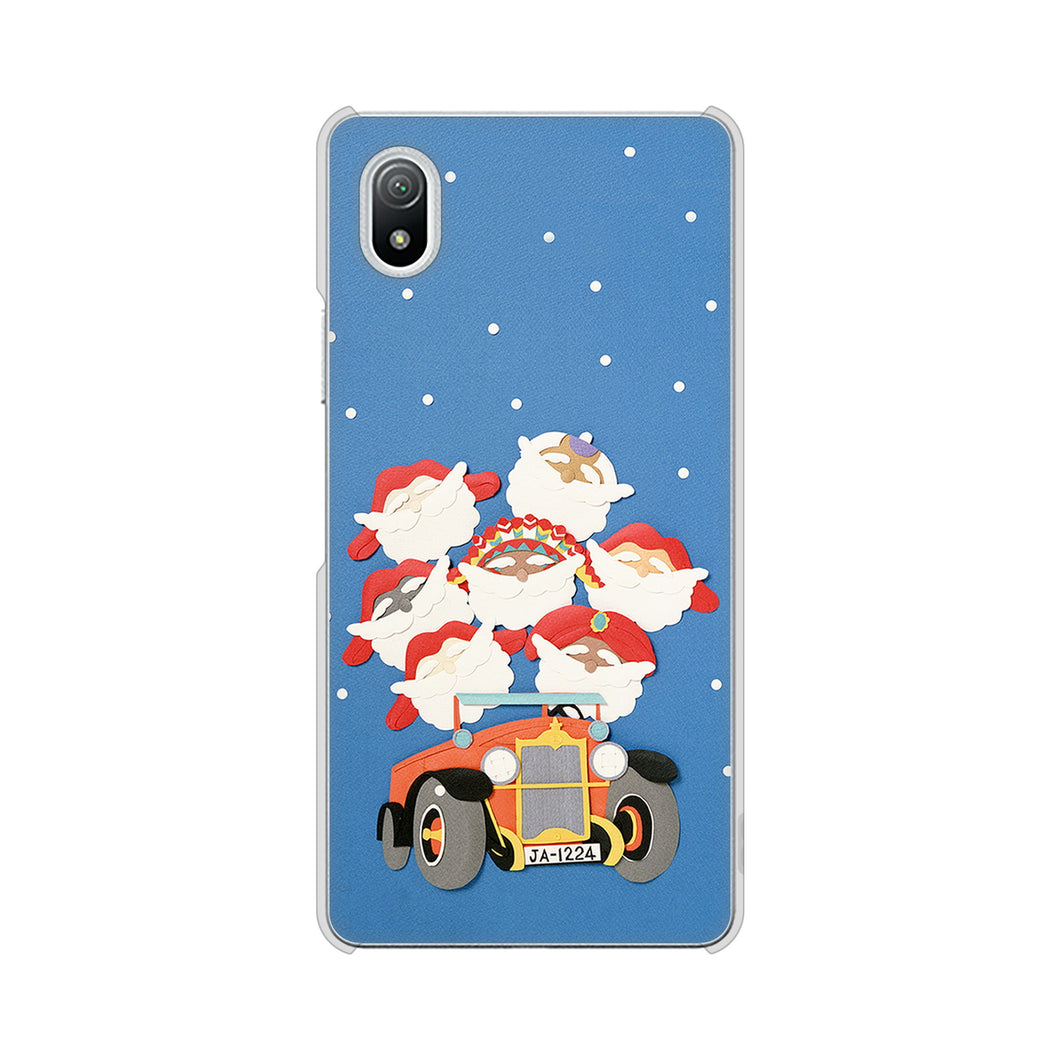 Xperia Ace III SO-53C docomo 高画質仕上げ 背面印刷 ハードケース クリスマス