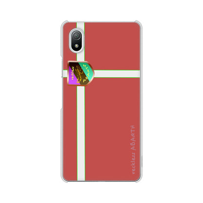 Xperia Ace III SO-53C docomo 高画質仕上げ 背面印刷 ハードケース アバルト