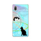 Xperia Ace III SO-53C docomo 高画質仕上げ 背面印刷 ハードケース 魔法陣猫