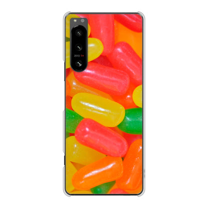 Xperia 5 IV SO-54C docomo 高画質仕上げ 背面印刷 ハードケース スイーツ