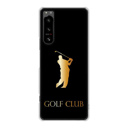 Xperia 5 IV SO-54C docomo 高画質仕上げ 背面印刷 ハードケース 【610 GOLFCLUB】