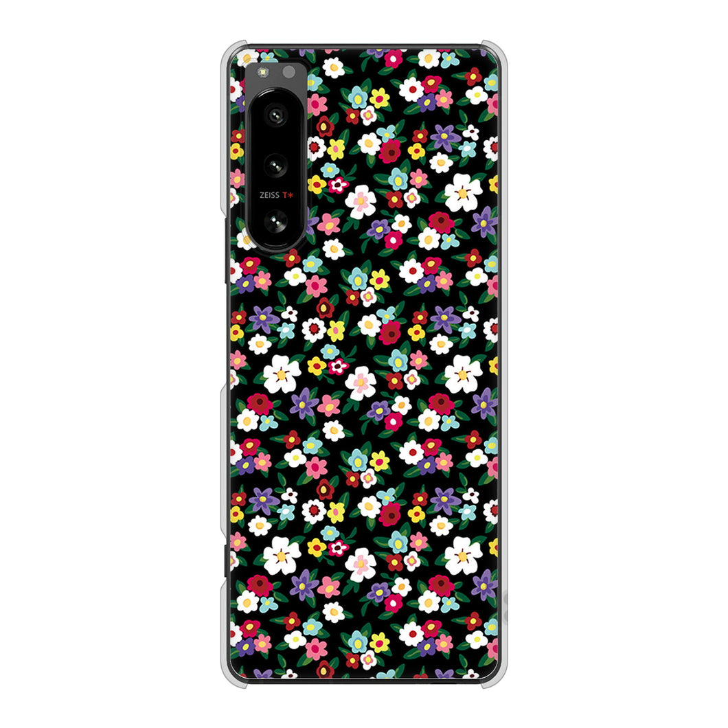 Xperia 5 IV SO-54C docomo 高画質仕上げ 背面印刷 ハードケース リバティプリント