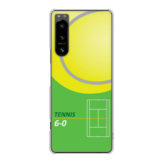 Xperia 5 IV SO-54C docomo 高画質仕上げ 背面印刷 ハードケース 【IB920 TENNIS】