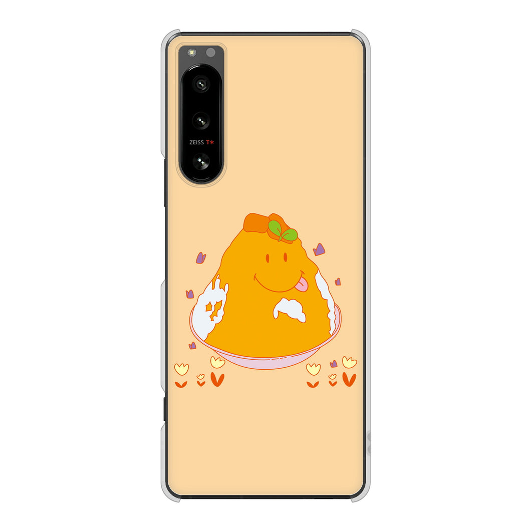 Xperia 5 IV SO-54C docomo 高画質仕上げ 背面印刷 ハードケース スイーツイラスト
