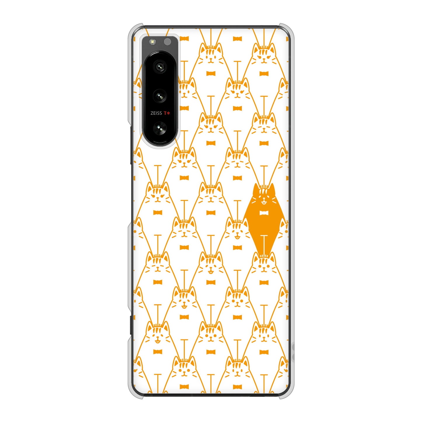 Xperia 5 IV SO-54C docomo 高画質仕上げ 背面印刷 ハードケース パターンアニマル