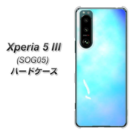 Xperia 5 III SOG05 au 高画質仕上げ 背面印刷 ハードケース【YJ291 デザイン 光】