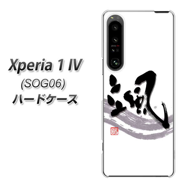 Xperia 1 IV SOG06 au 高画質仕上げ 背面印刷 ハードケース【OE827 颯】