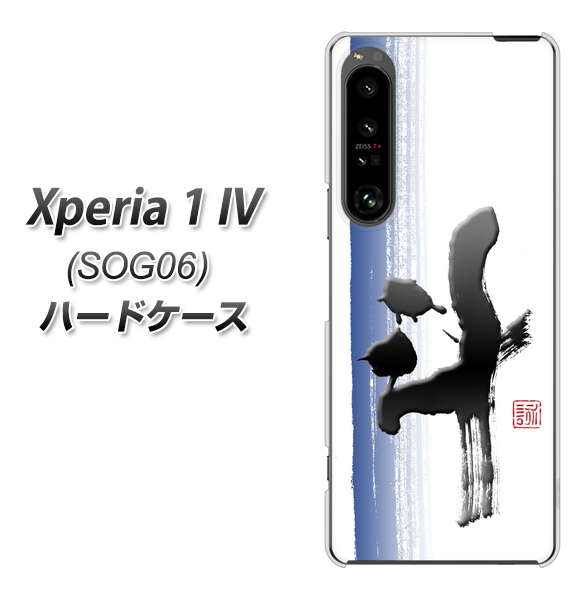 Xperia 1 IV SOG06 au 高画質仕上げ 背面印刷 ハードケース【OE829 斗】