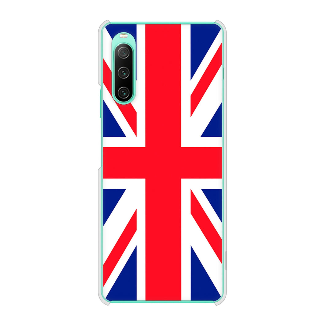 Xperia 10 IV SOG07 au 高画質仕上げ 背面印刷 ハードケース ユニオンジャック