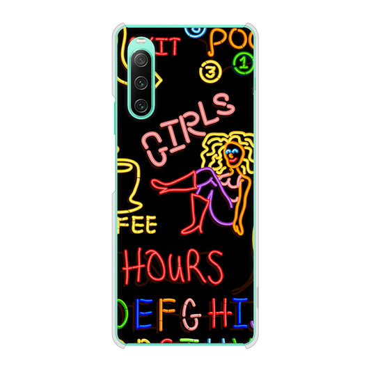 Xperia 10 IV SOG07 au 高画質仕上げ 背面印刷 ハードケース 【284 カジノ】