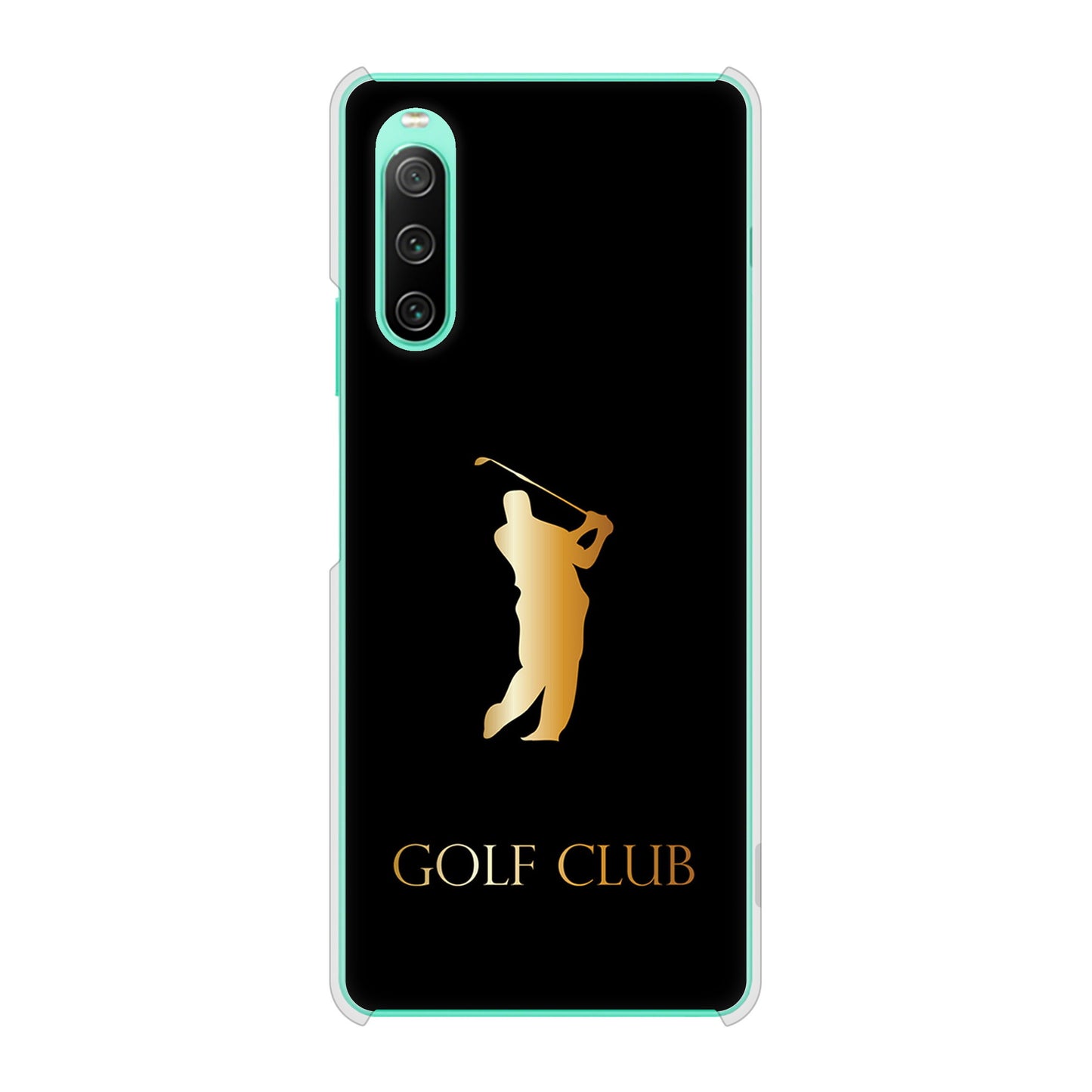 Xperia 10 IV SOG07 au 高画質仕上げ 背面印刷 ハードケース 【610 GOLFCLUB】