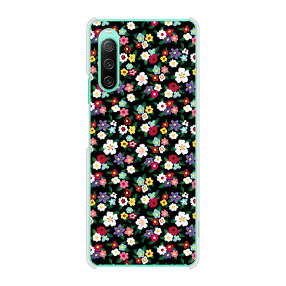 Xperia 10 IV SOG07 au 高画質仕上げ 背面印刷 ハードケース リバティプリント