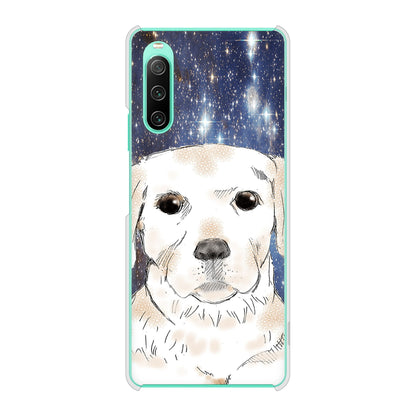 Xperia 10 IV SOG07 au 高画質仕上げ 背面印刷 ハードケース ラブラドールレトリバー