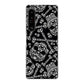 Xperia 1 V SOG10 au 高画質仕上げ 背面印刷 ハードケース 【363 ドクロの刺青】