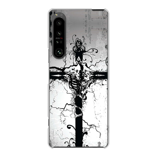 Xperia 1 V SOG10 au 高画質仕上げ 背面印刷 ハードケース 【432 張付の骸】