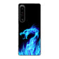 Xperia 1 V SOG10 au 高画質仕上げ 背面印刷 ハードケースドラゴン