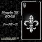 au エクスペリアZ5 SOV32 高画質仕上げ 背面印刷 ハードケース【042 ラインストーン風の印刷ゴージャスユリ】