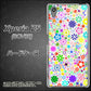 au エクスペリアZ5 SOV32 高画質仕上げ 背面印刷 ハードケース【308 フラワーミックス】