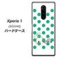 au エクスぺリア ワン SOV40 高画質仕上げ 背面印刷 ハードケース【OE814 5月エメラルド】