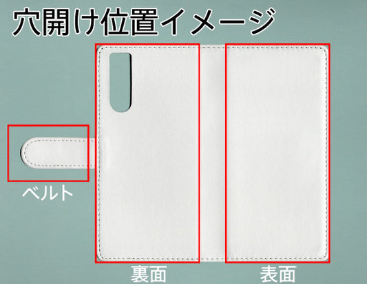 Xperia 5 SOV41 au ダイヤモンドパイソン（本革） 手帳型ケース